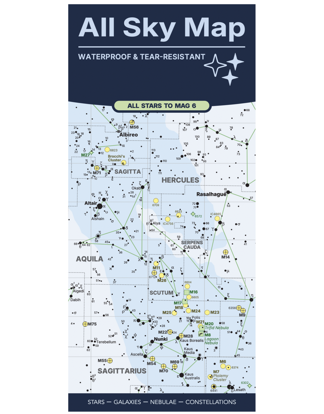 All Sky Map - Your guide to the night sky – Steve Berardi Maps