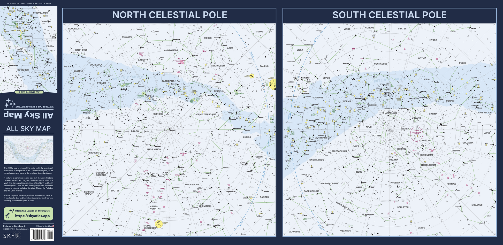 All Sky Map - map of the night sky